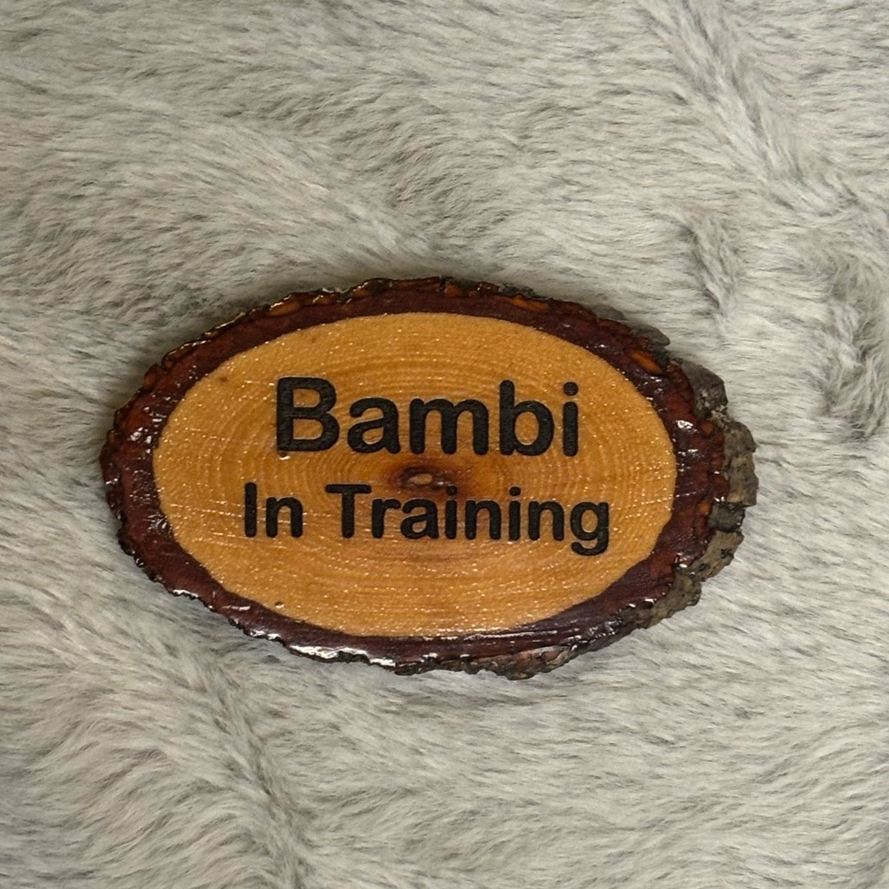 Twin Peaks Girl Bambi in Training Name Tag